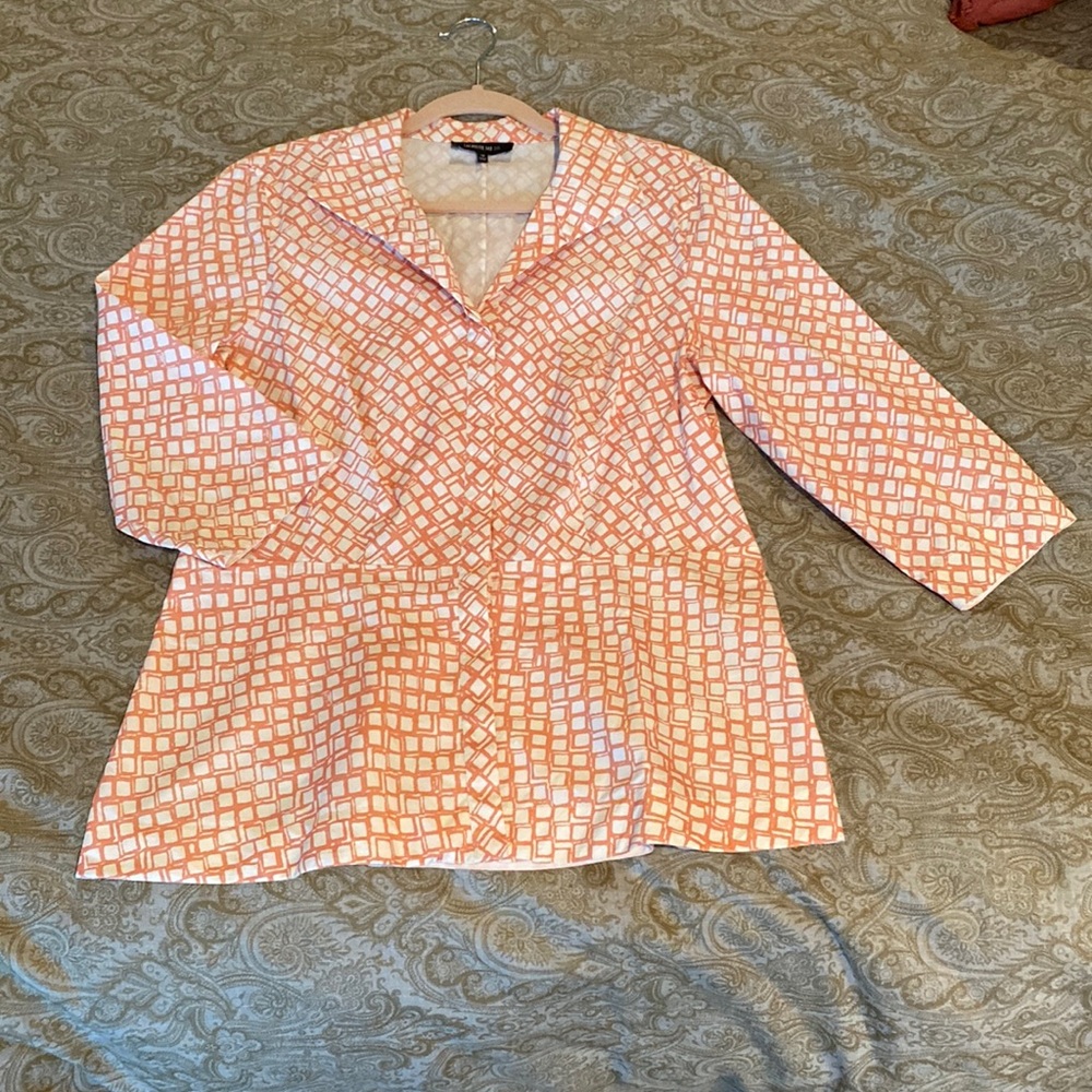 Lafayette 148 New York Blouse Size 12
